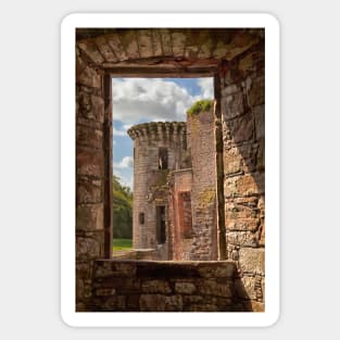 Caerlaverock Castle Sticker